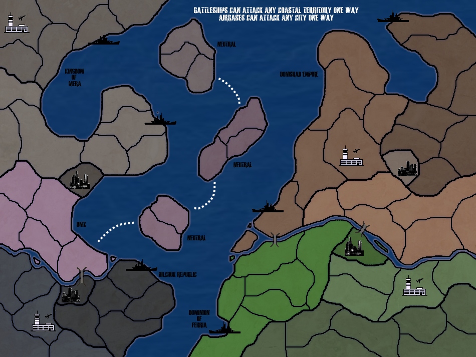 the map
